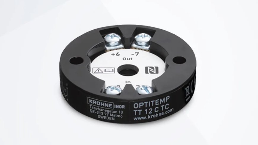 DE NOUVELLES FONCTIONNALITES POUR LE TRANSMETTEUR DE TEMPERATURE OPTITEMP TT 12